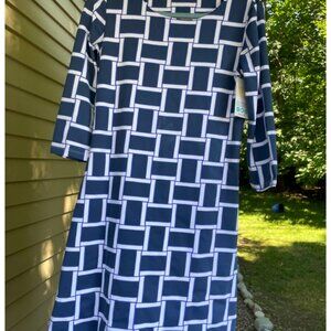 Mahi Gold Blue Bimini Dress